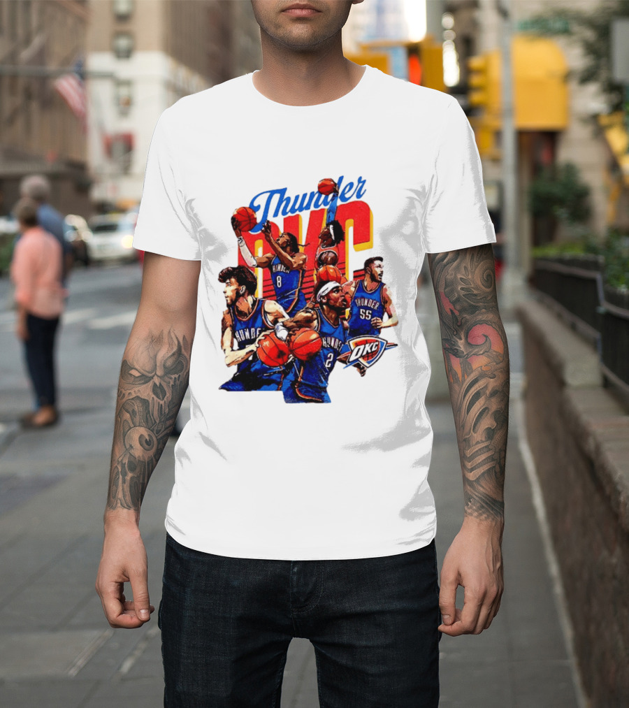 Thunder OKC Shai Gilgeous Chet Holmgren Williams Oklahoma City Basketball NBA 2026 T-Shirt