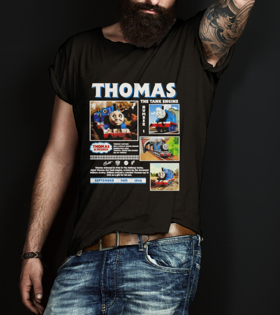 Thomas The Tank Engine Friends Number 1 September 14th 1946 T-Shirt
