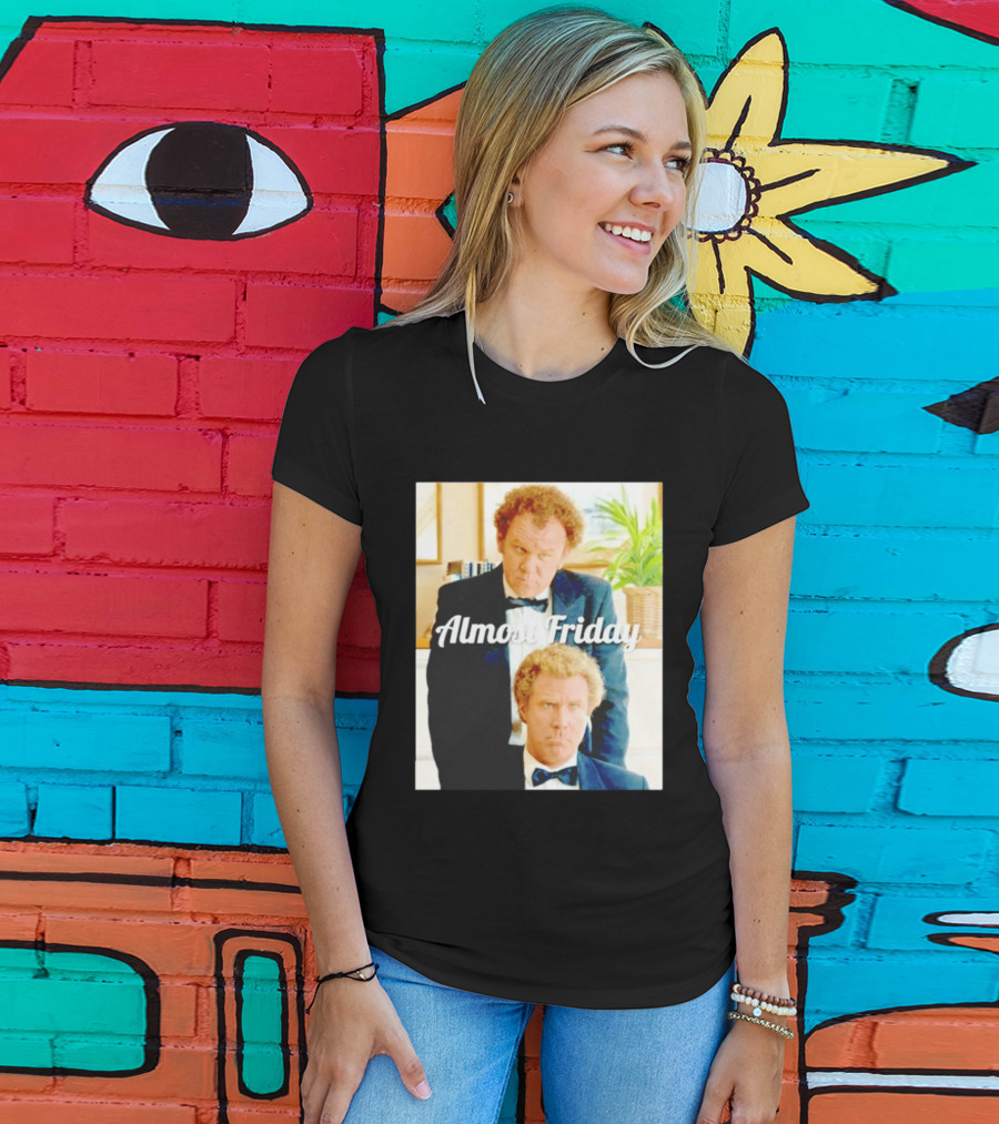 Almost Friday Will Ferrell John C. Reilly Interview Image T-Shirt
