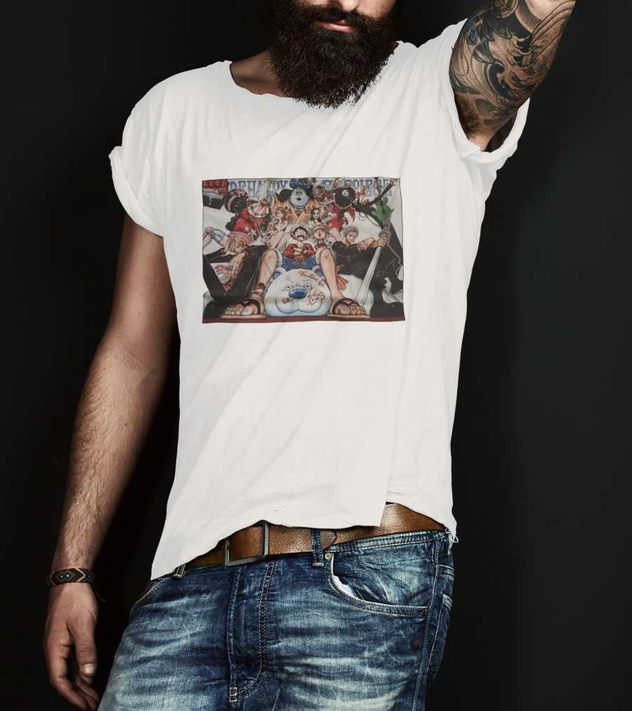 One Piece Straw Hat Crew Declaration Chapter 1060 Adventure T-Shirt