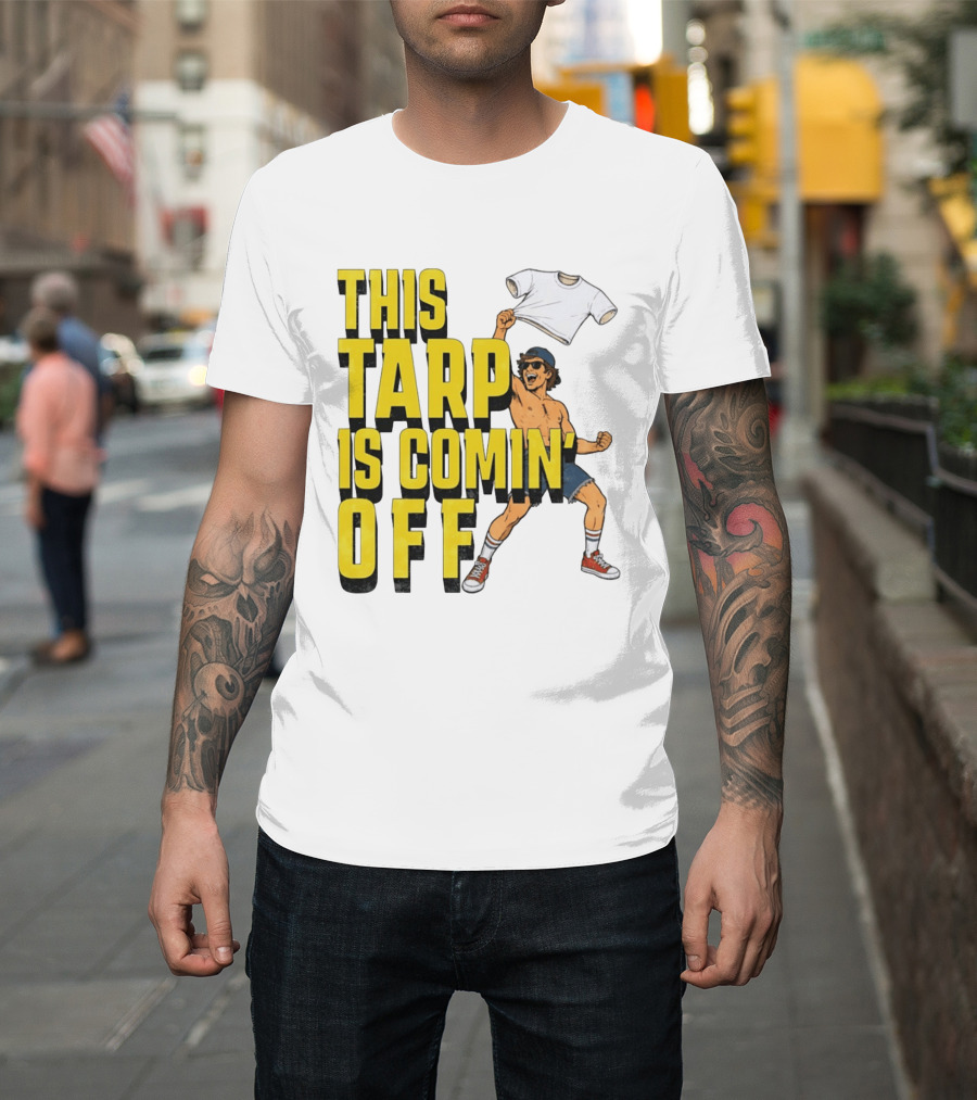 This Tarp Is Comin Off Spud Grown Ups Adam Sandler Kevin James Chris Rock T-Shirt