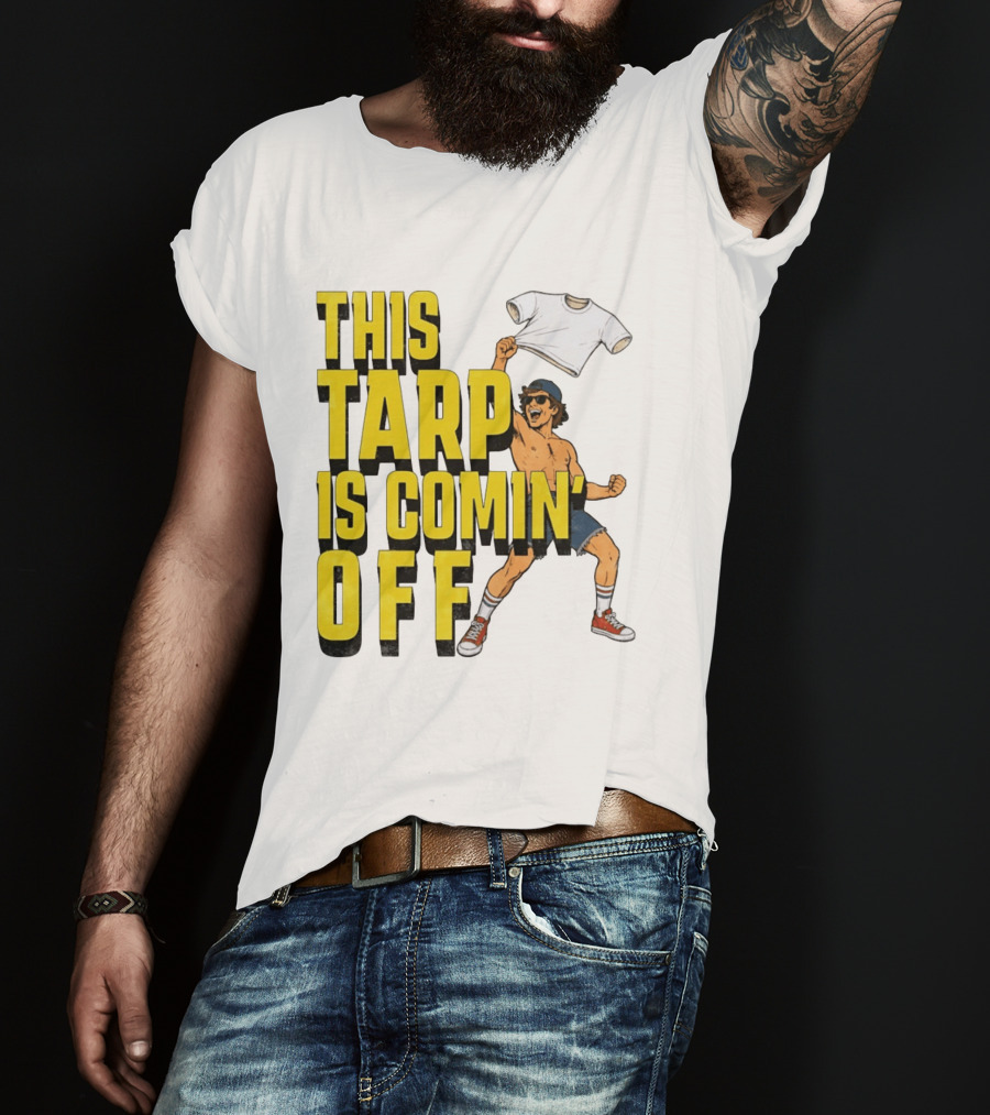 This Tarp Is Comin Off Spud Grown Ups Adam Sandler Kevin James Chris Rock T-Shirt