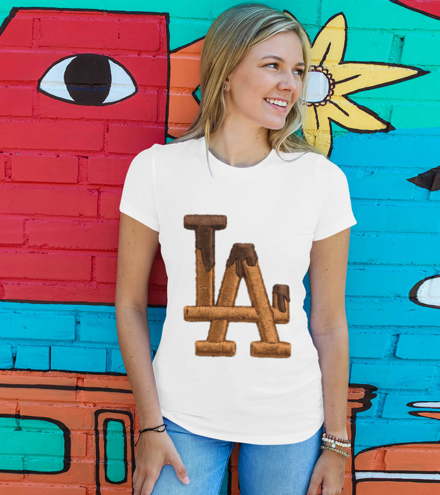 2026 Los Angeles Dodgers Ice Cream Sprinkles LA Baseball Hat T-Shirt