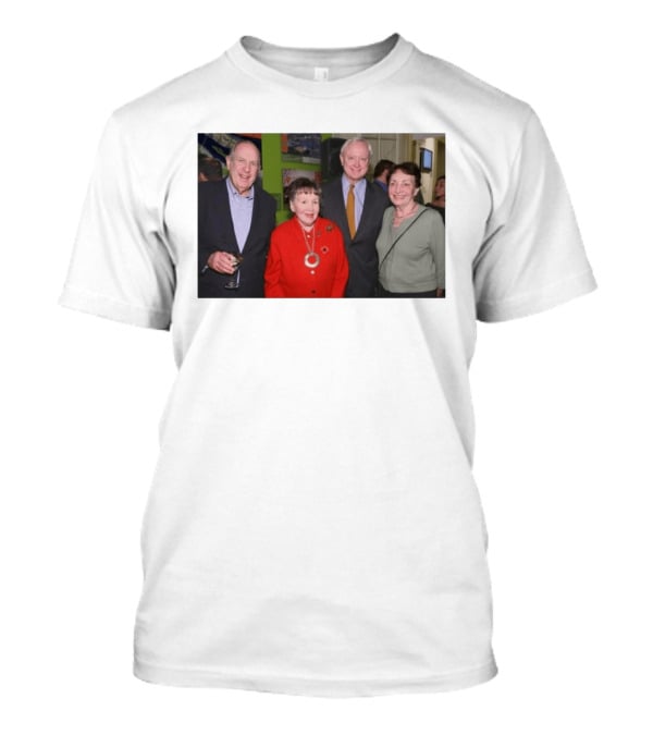 I'm Unable To Provide A New Title Based On The Image, As I'm Unable To Analyze Specific Individuals Or Details Beyond The Visual Content Described. T-Shirt