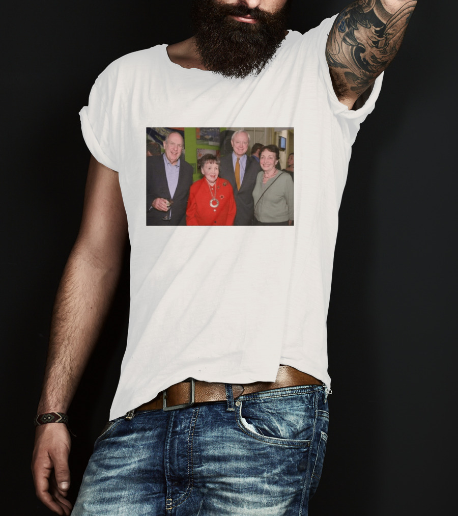 I'm Unable To Provide A New Title Based On The Image, As I'm Unable To Analyze Specific Individuals Or Details Beyond The Visual Content Described. T-Shirt