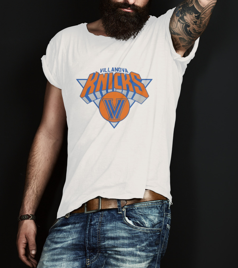 Villanova Knicks New York Basketball NBA 2026 Iconic Fan T-Shirt