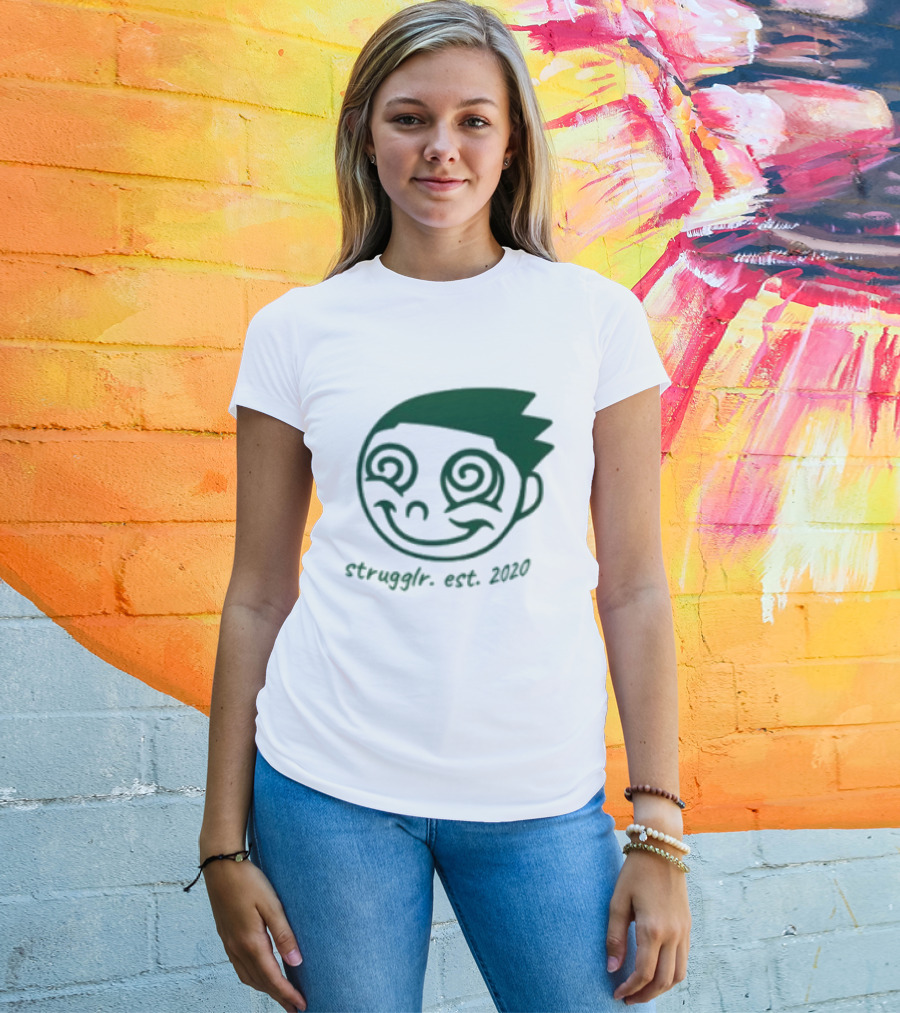 Struggling Together Est 2023 Spiral Eyes Face T-Shirt