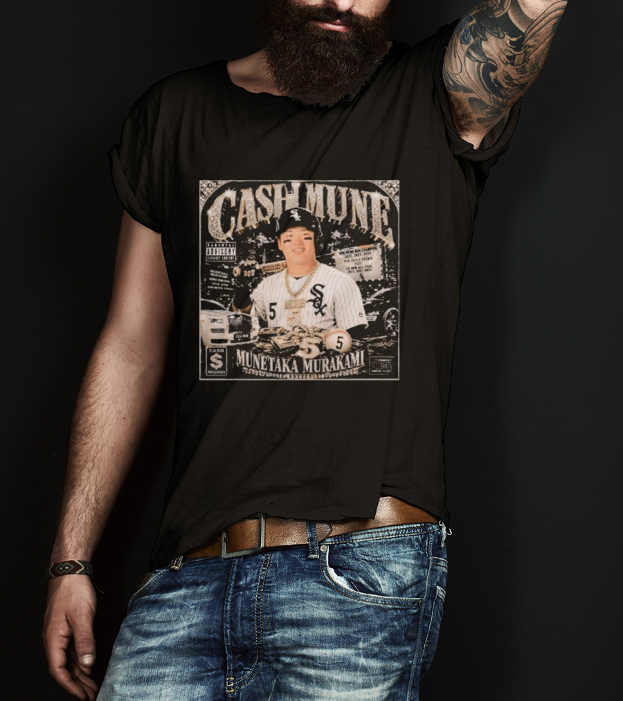 Cash Mune Munetaka Murakami Chicago White Sox Champion Baseball Player T-Shirt