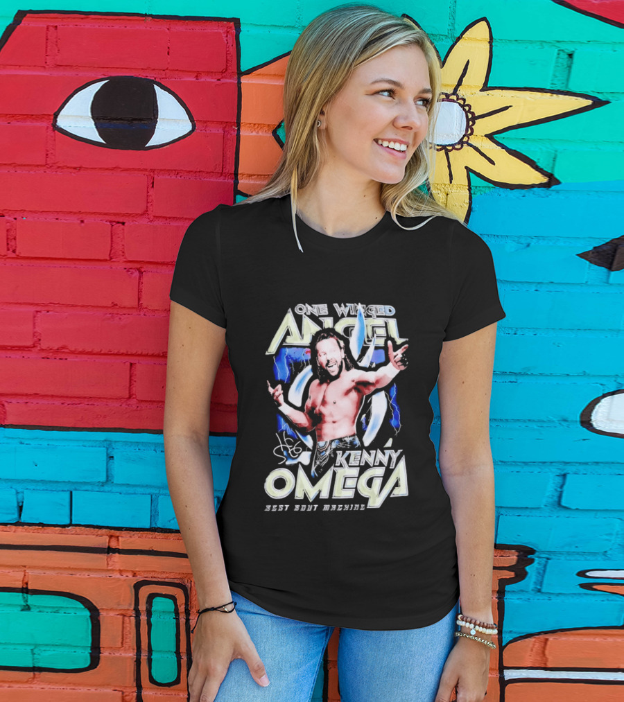 Kenny Omega One Winged Angel Best Bout Machine All Elite Wrestling T-Shirt