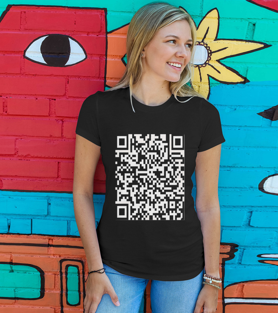 Fuck Trump QR Code T-Shirt