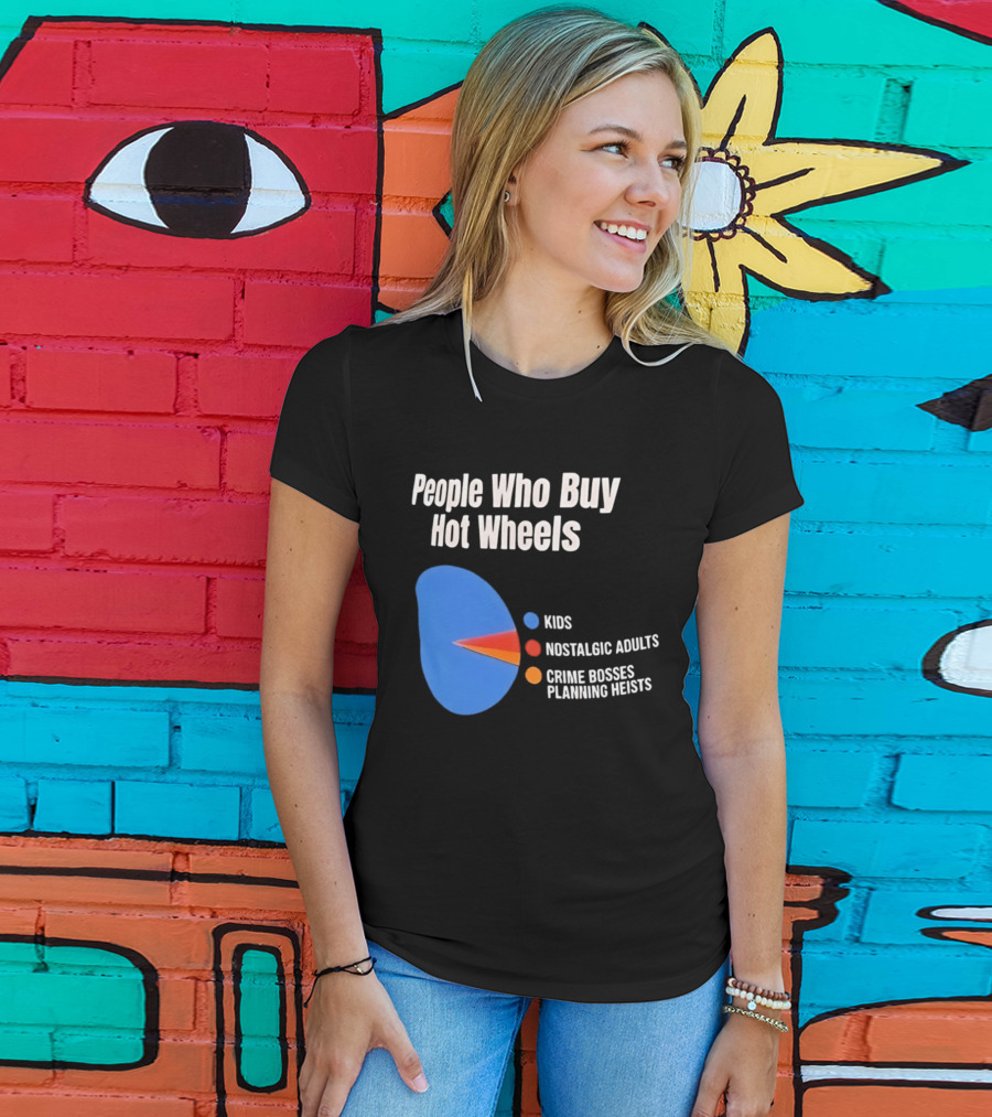 People Who Buy Hot Wheels Kids Nostalgic Adults Crime Bosses Planning Heists T-Shirt