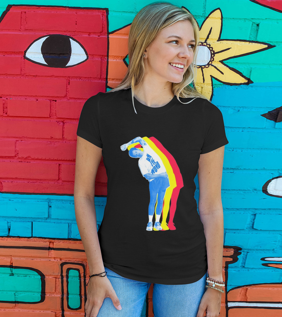 BNLDFWD Stretch Harry Retro Colorful Fitness Vibes T-Shirt
