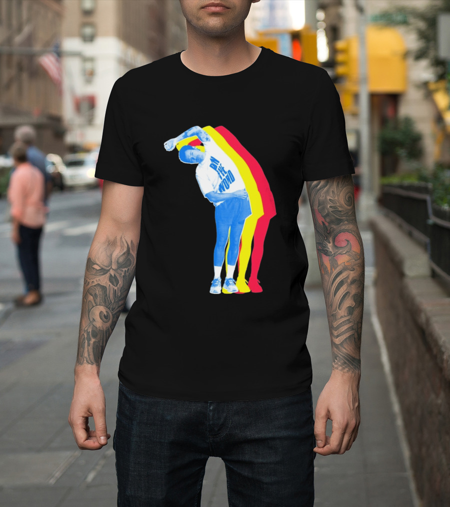BNLDFWD Stretch Harry Retro Colorful Fitness Vibes T-Shirt