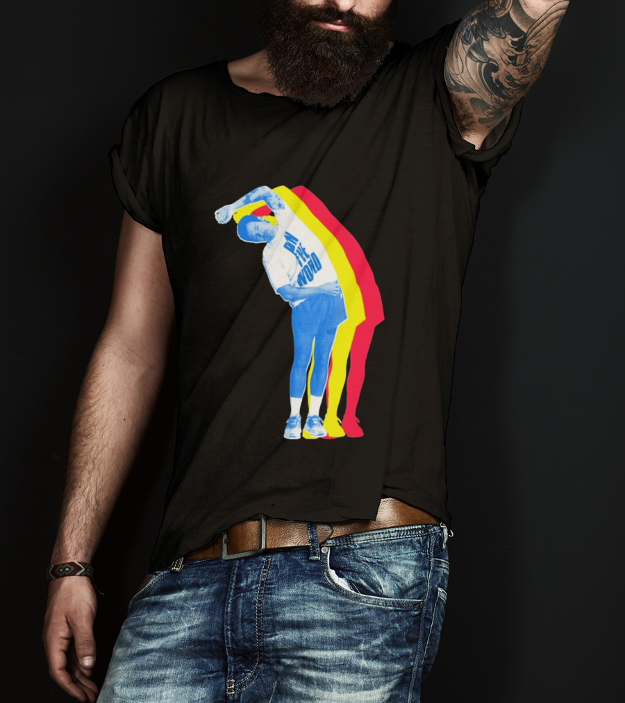 BNLDFWD Stretch Harry Retro Colorful Fitness Vibes T-Shirt