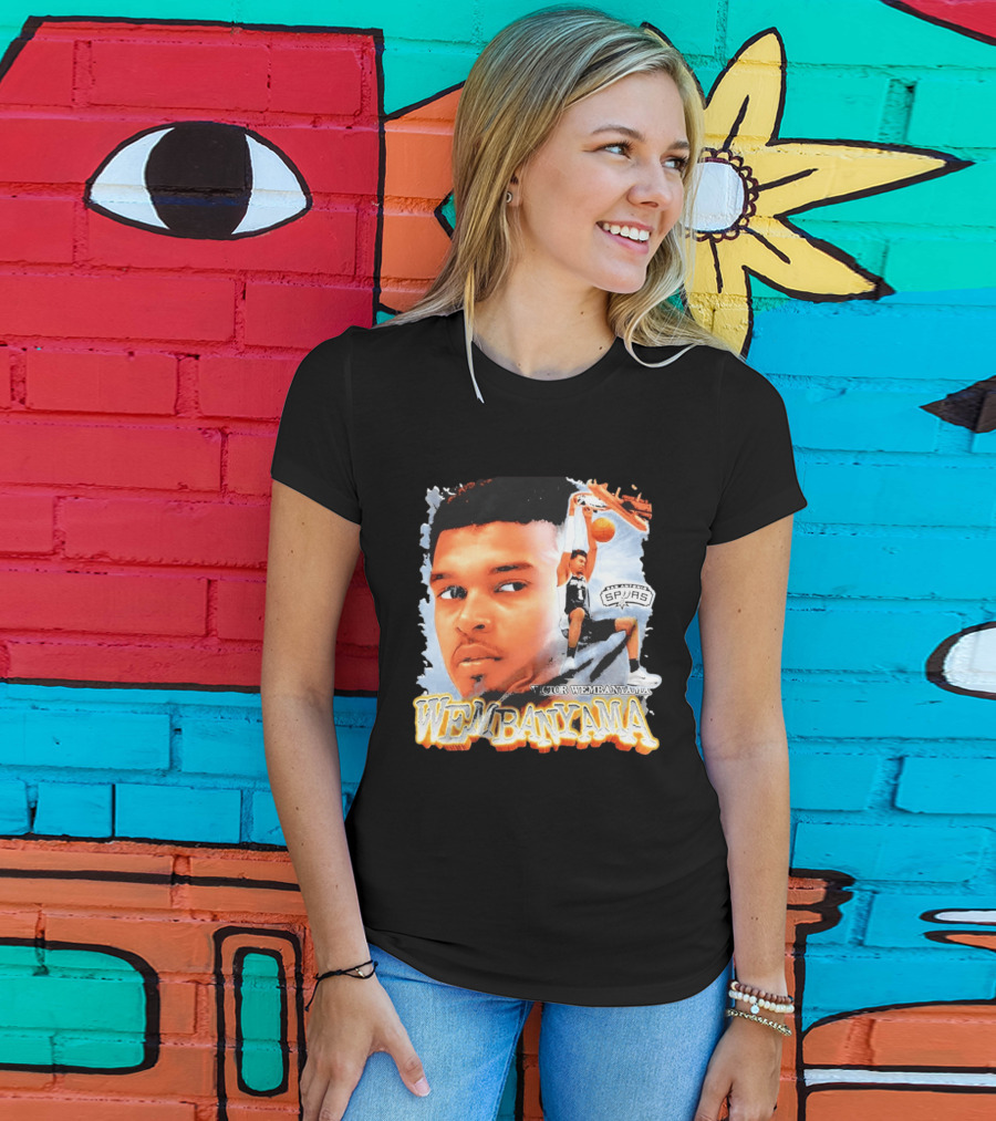 Victor Wembanyama San Antonio Spurs Basketball 2026 T-Shirt