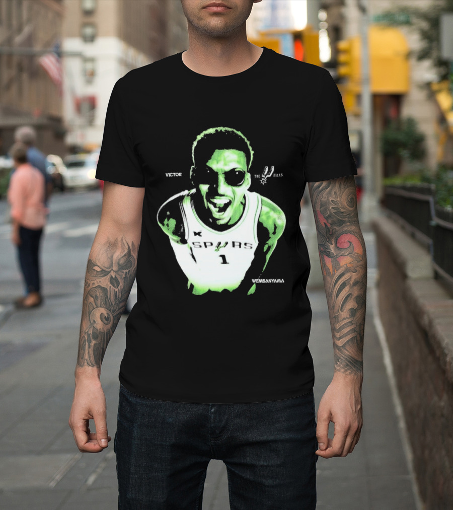 Victor Wembanyama Wemby Alien Spurs NBA 1 T-Shirt