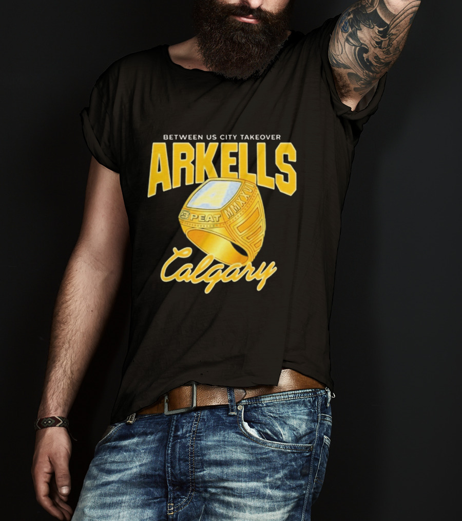 Arkells Between Us City Takeover 3 Peat Calgary T-Shirt