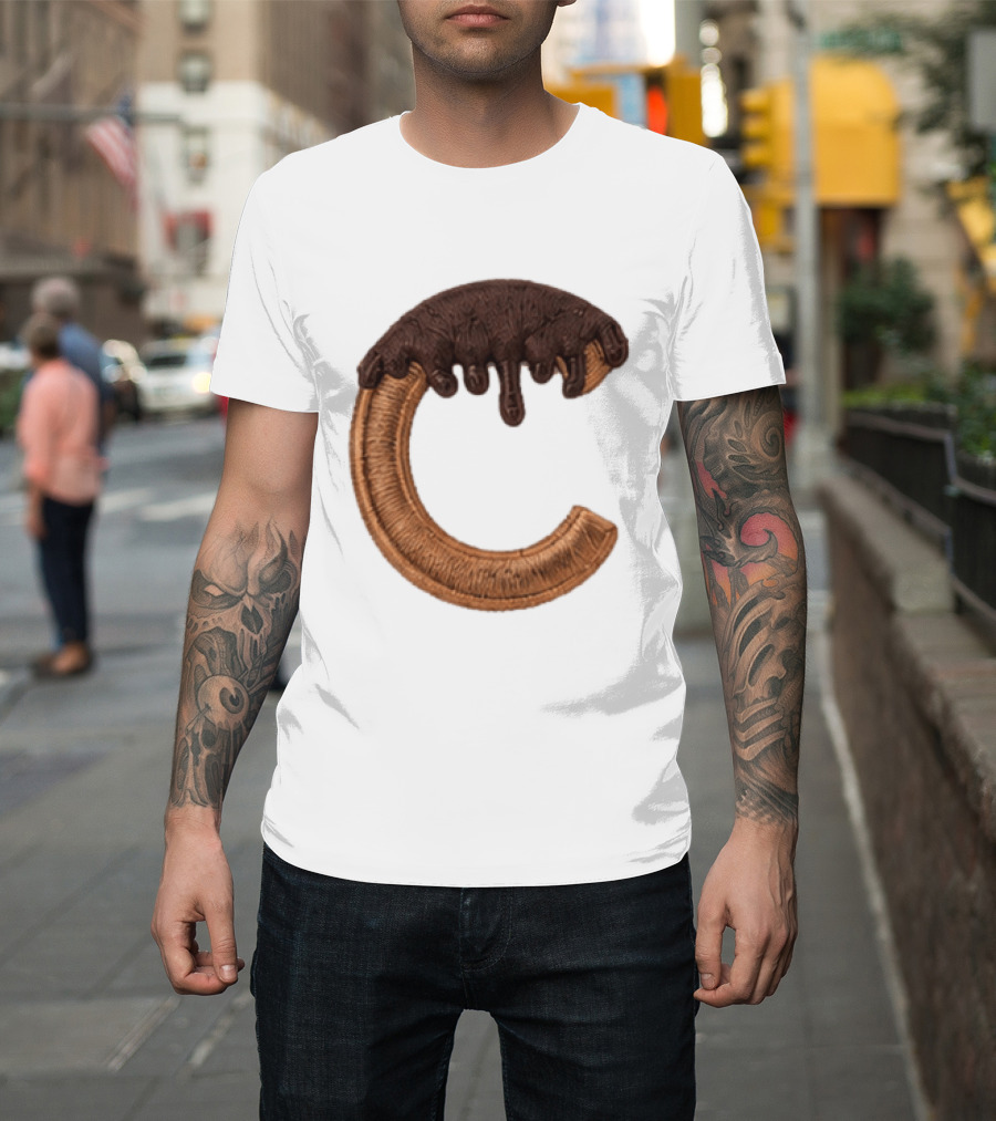 2026 Cubs Chocolate Dipped C Embroidery T-Shirt