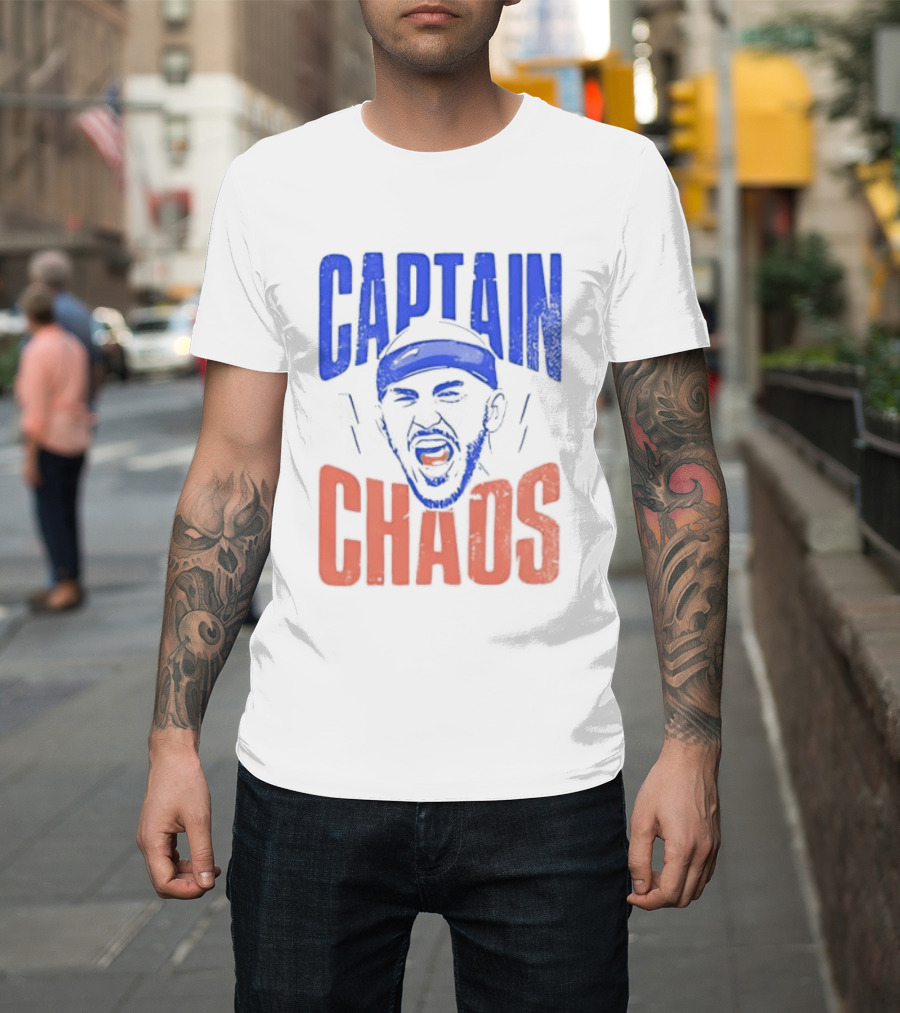 Alex Caruso Captain Chaos OKC Thunder NBA Basketball T-Shirt