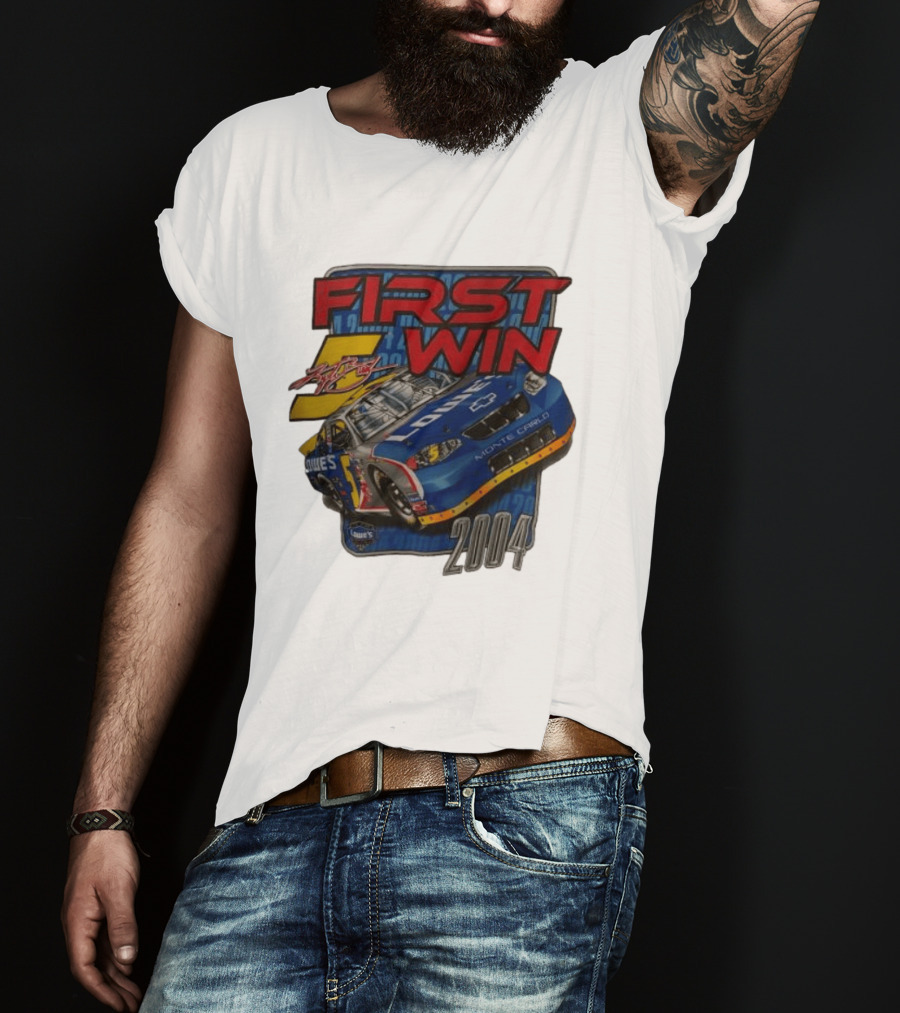 First Win 2004 Jimmie Johnson Lowe's Monte Carlo Hendrick Motorsports T-Shirt