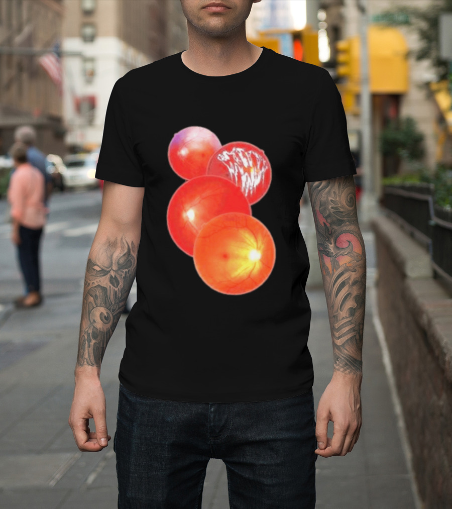 Gxllium Eyes Red Orbs Vision Sphere T-Shirt