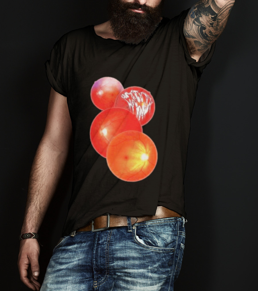 Gxllium Eyes Red Orbs Vision Sphere T-Shirt