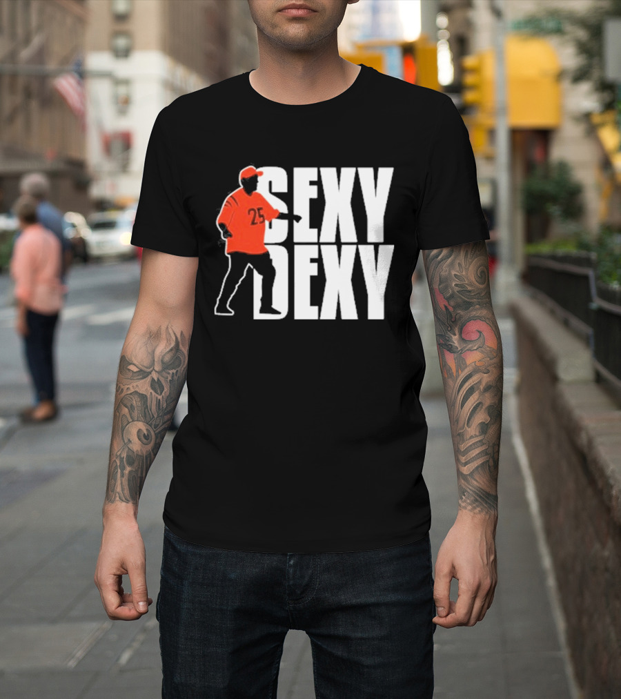 Sexy Dexy 25 Bold Sports Figure T-Shirt
