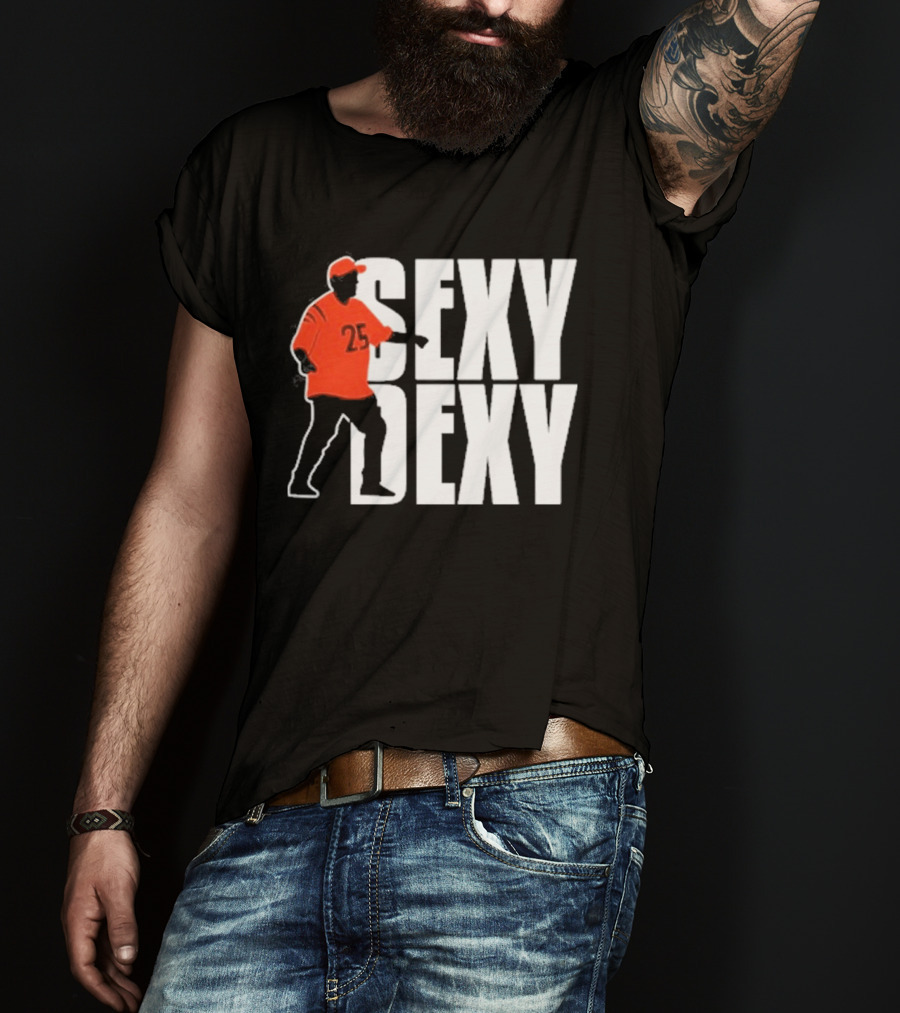 Sexy Dexy 25 Bold Sports Figure T-Shirt