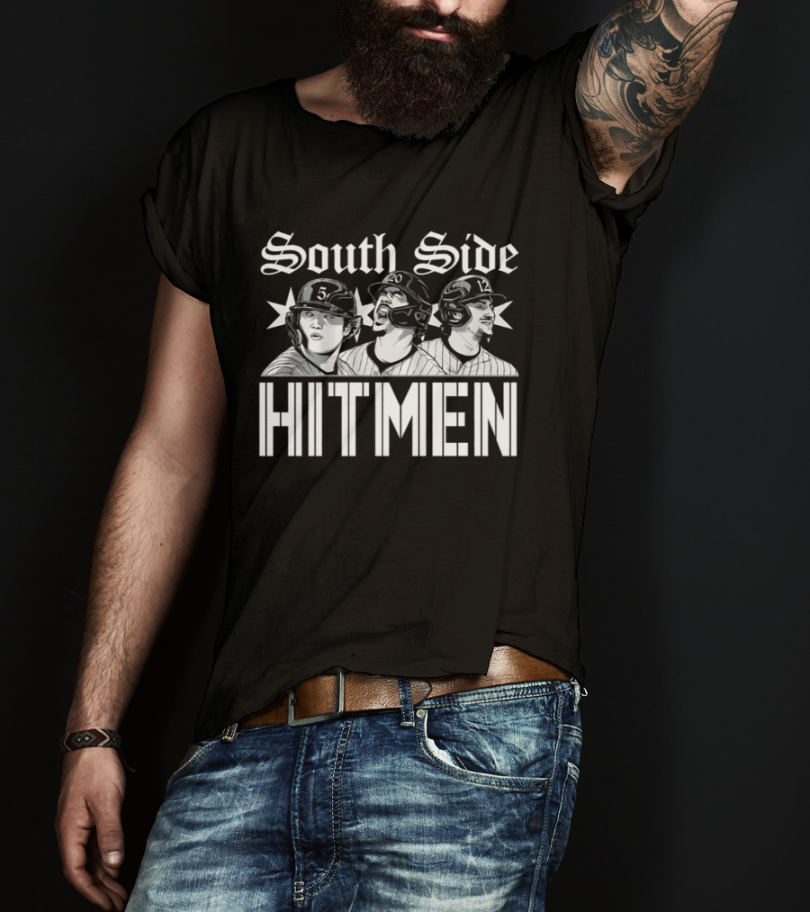 South Side Hitmen Baseball Tribute With Players And Stars T-Shirt
