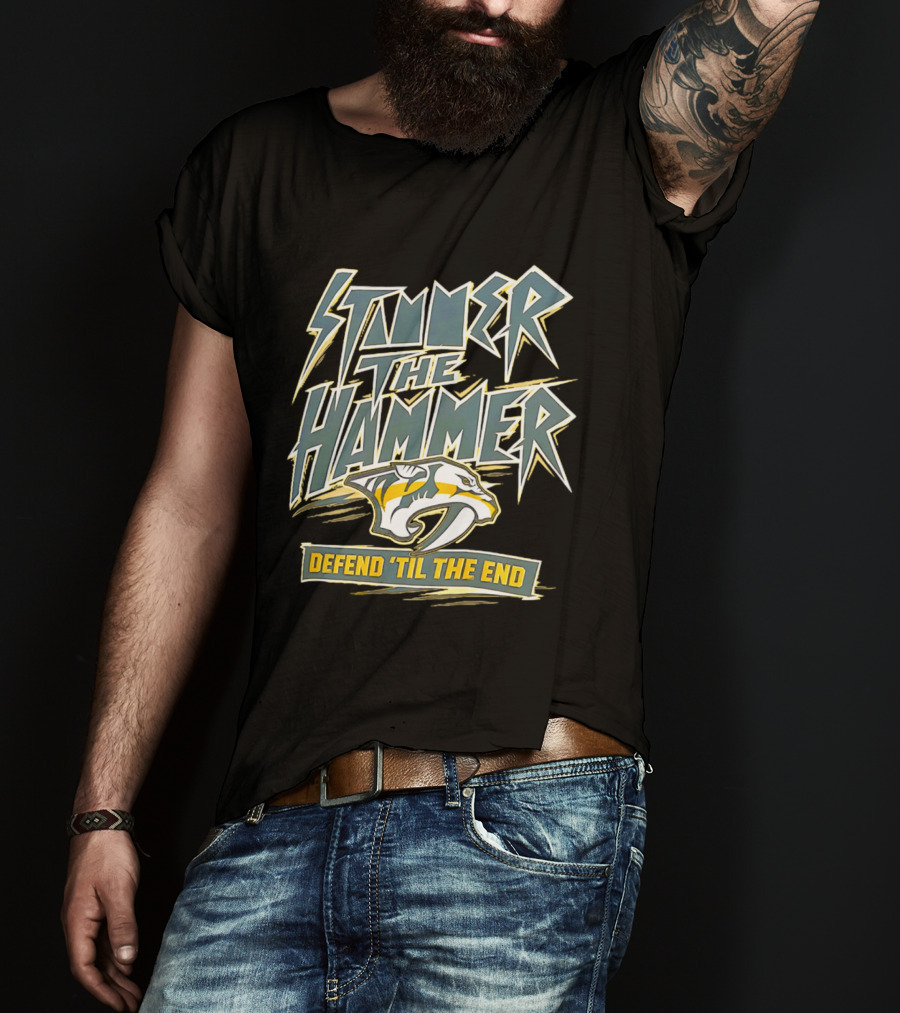 Stunner The Hammer Defend 'Til The End Predators T-Shirt