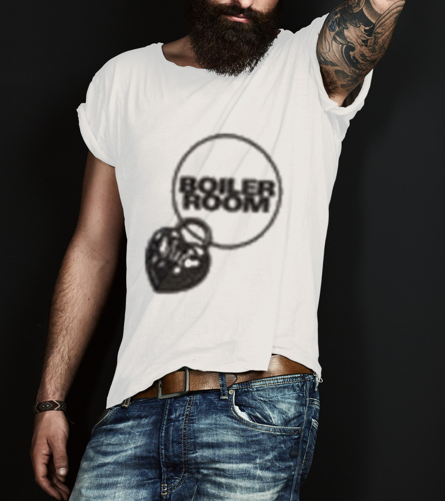 Paris Lovers Boiler Room Heart Lock T-Shirt