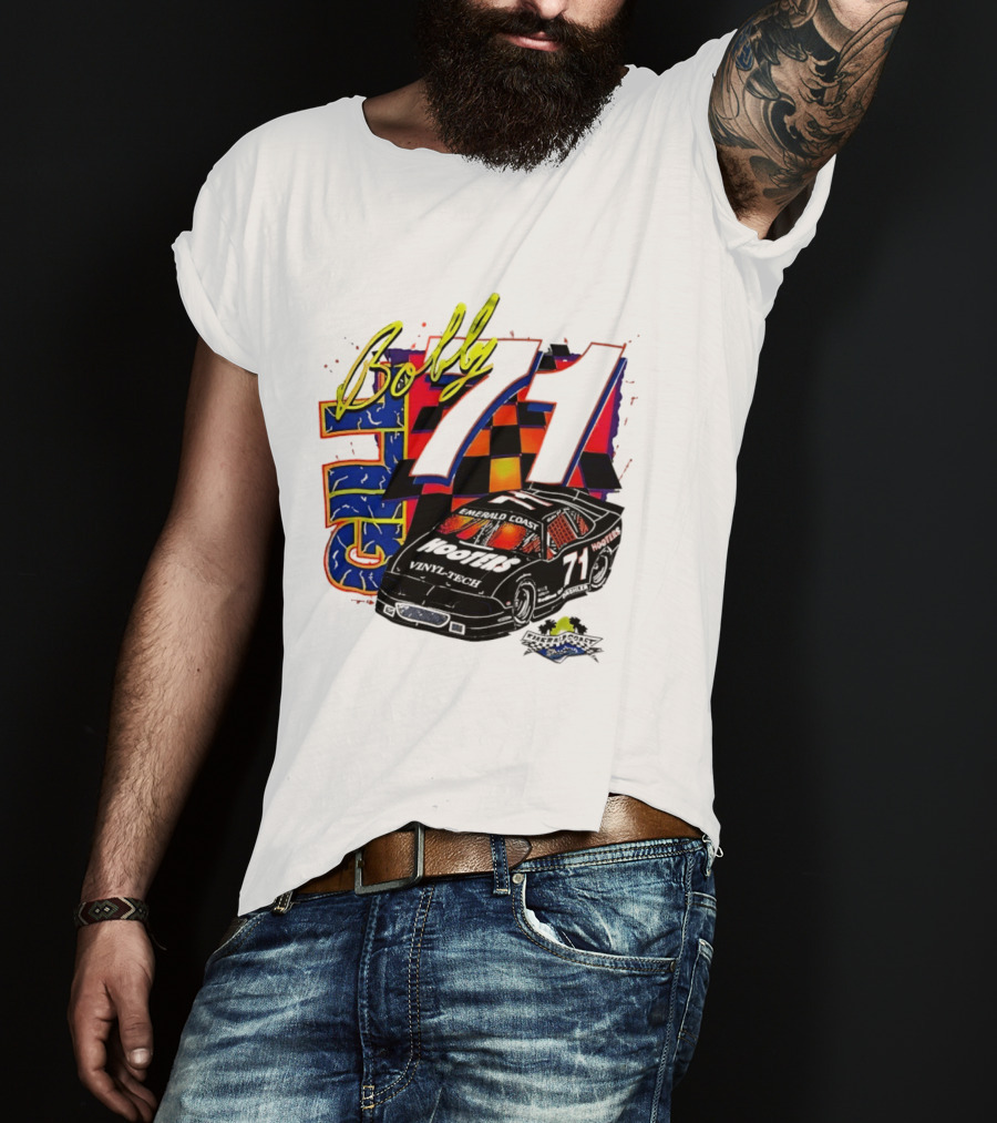 Bobby Allison 71 Hooters NASCAR Sarasota Florida 1959 Racing Car T-Shirt