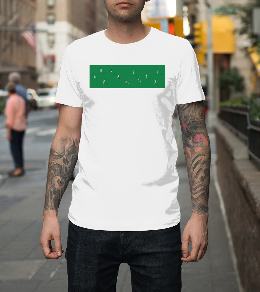 Boston Celtics Minimalist Green Team Players Iconic Moves T-Shirt