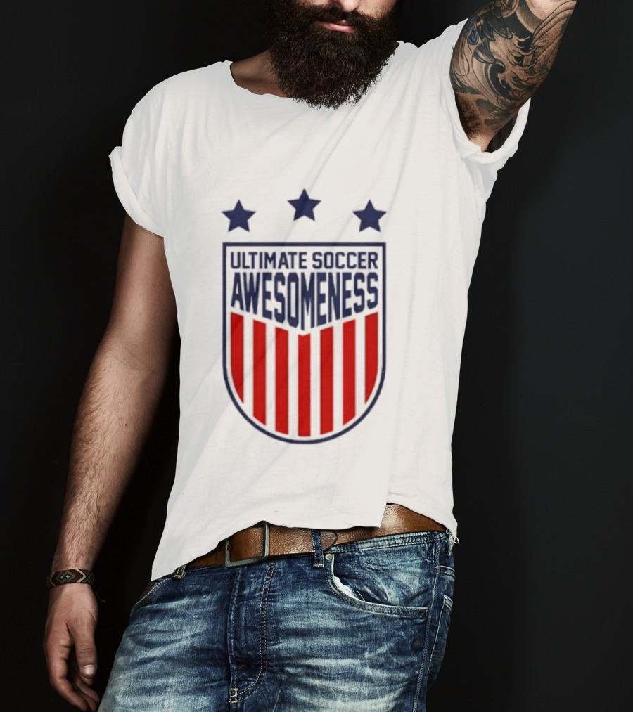 Ultimate Soccer Awesomeness Stars Stripes T-Shirt