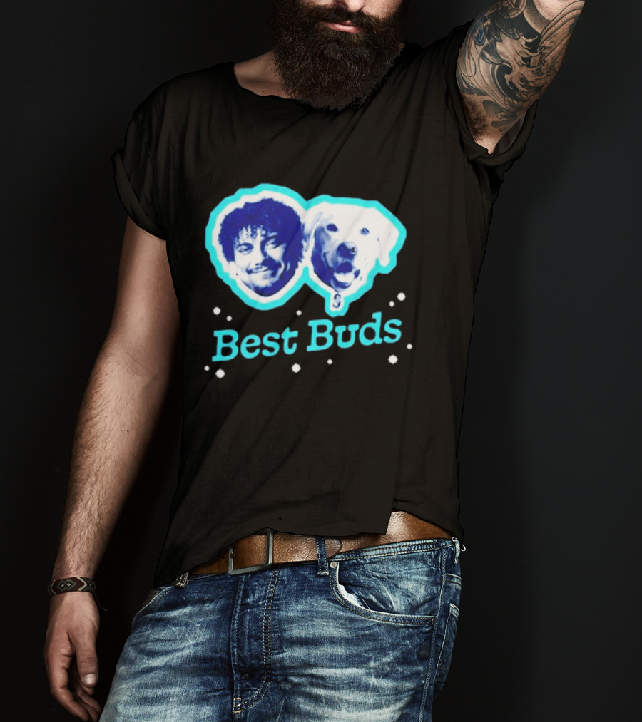 Best Buds Human And Dog Friendship T-Shirt