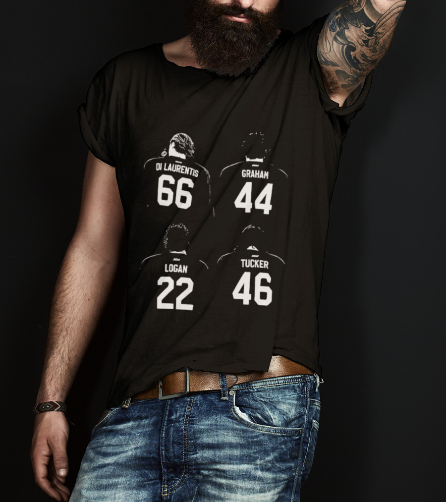 Di Laurentis 66 Graham 44 Logan 22 Tucker 46 Sports Fan Collection T-Shirt