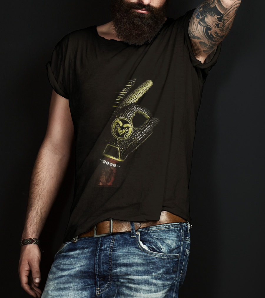 Drake Iceman Colorado State Rams Diamond Chain Six God Hand Gesture T-Shirt