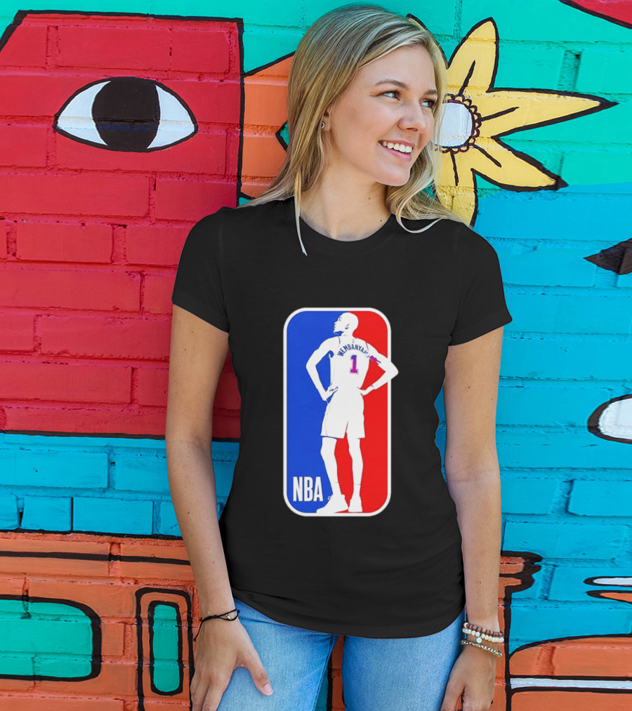 NBA Victor Wembanyama Number 1 Player T-Shirt