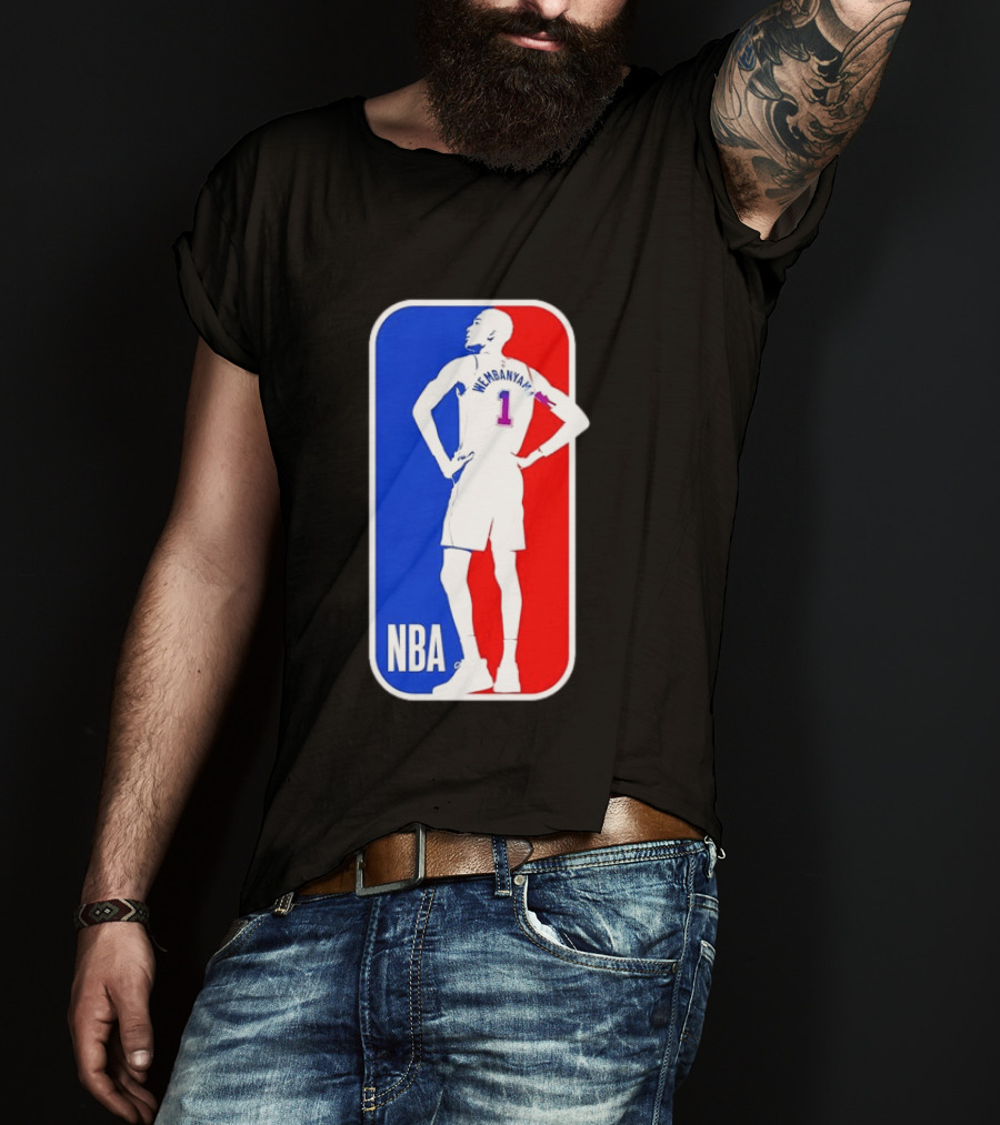NBA Victor Wembanyama Number 1 Player T-Shirt