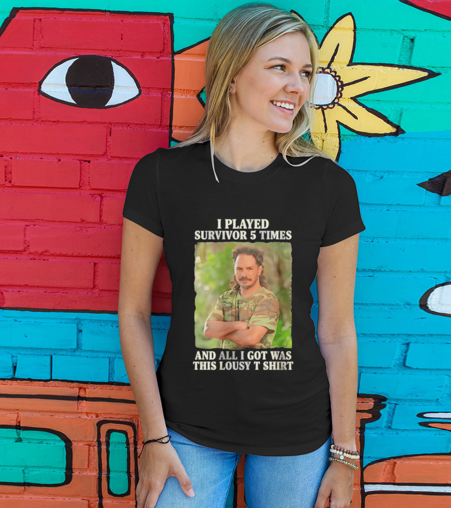 I Played Survivor 5 Times Ozzy Lusth All I Got Was This Lousy T-Shirt