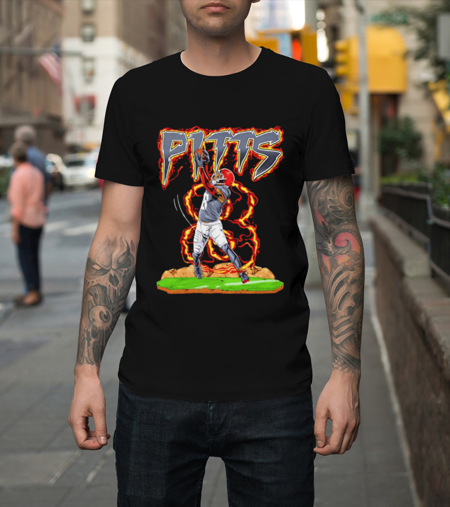 Atlanta Falcons Kyle Pitts Dynamic Catch T-Shirt