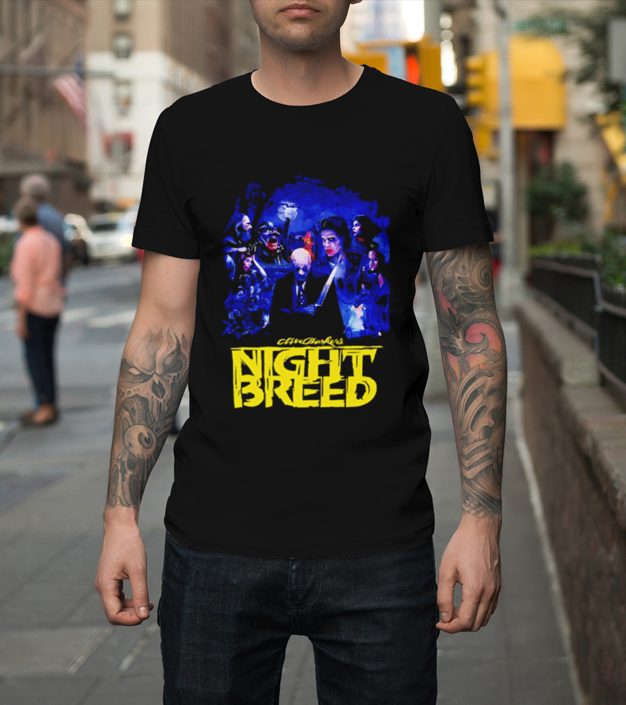 Clive Barker Nightbreed Movie Art Horror T-Shirt