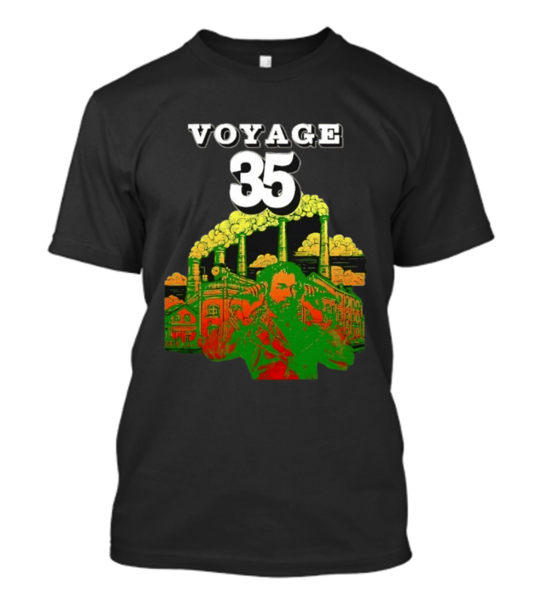 Voyage 35 Nostalgia Factory Vintage Industrial T-Shirt