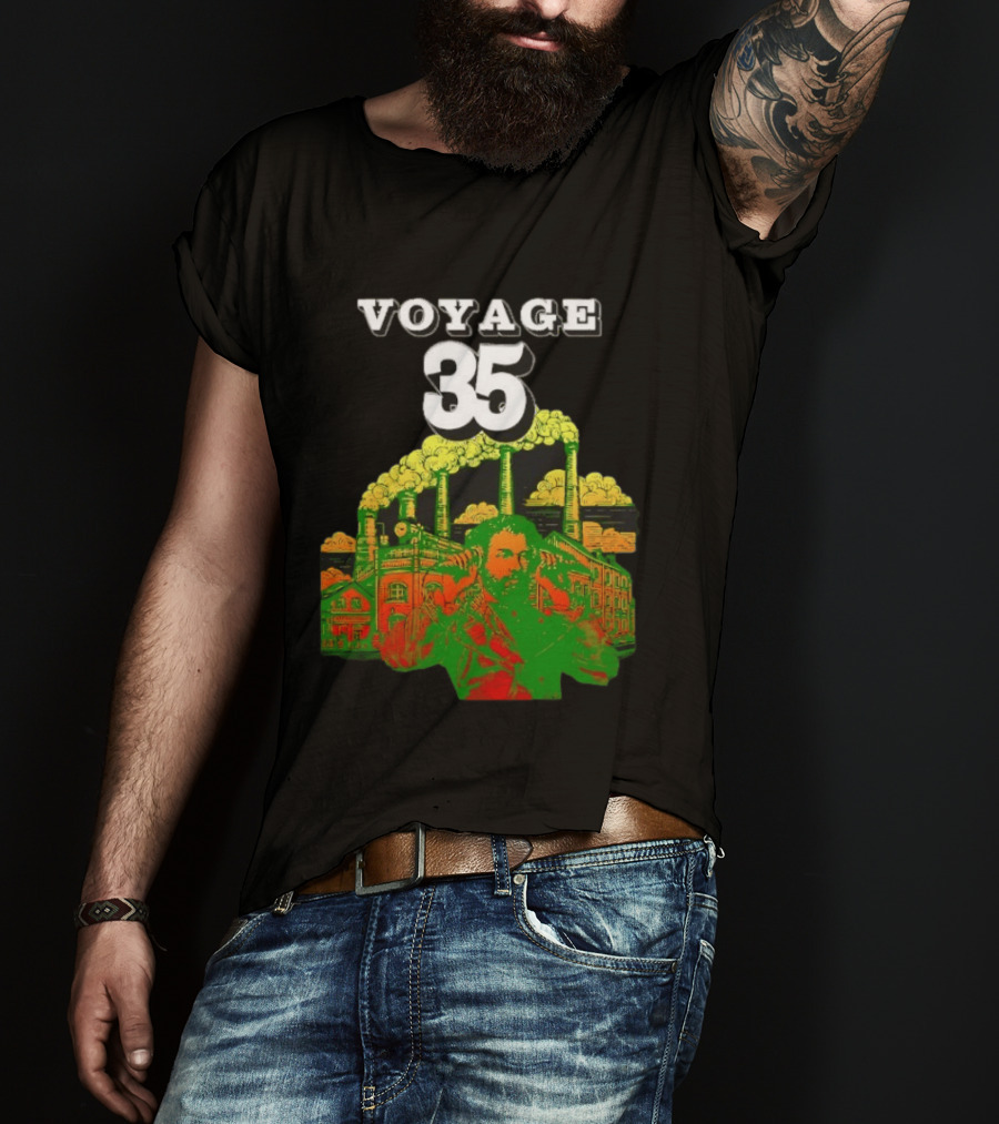 Voyage 35 Nostalgia Factory Vintage Industrial T-Shirt