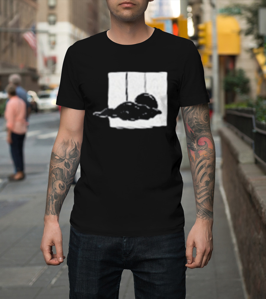 Aaron Blommaert Oorsprong Abstract Line T-Shirt