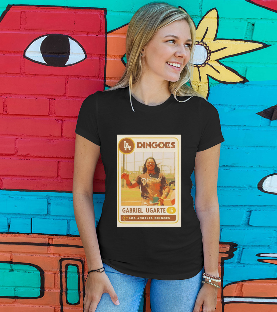 Los Angeles Dingoes Gabriel Ugarte 16 Player Card T-Shirt