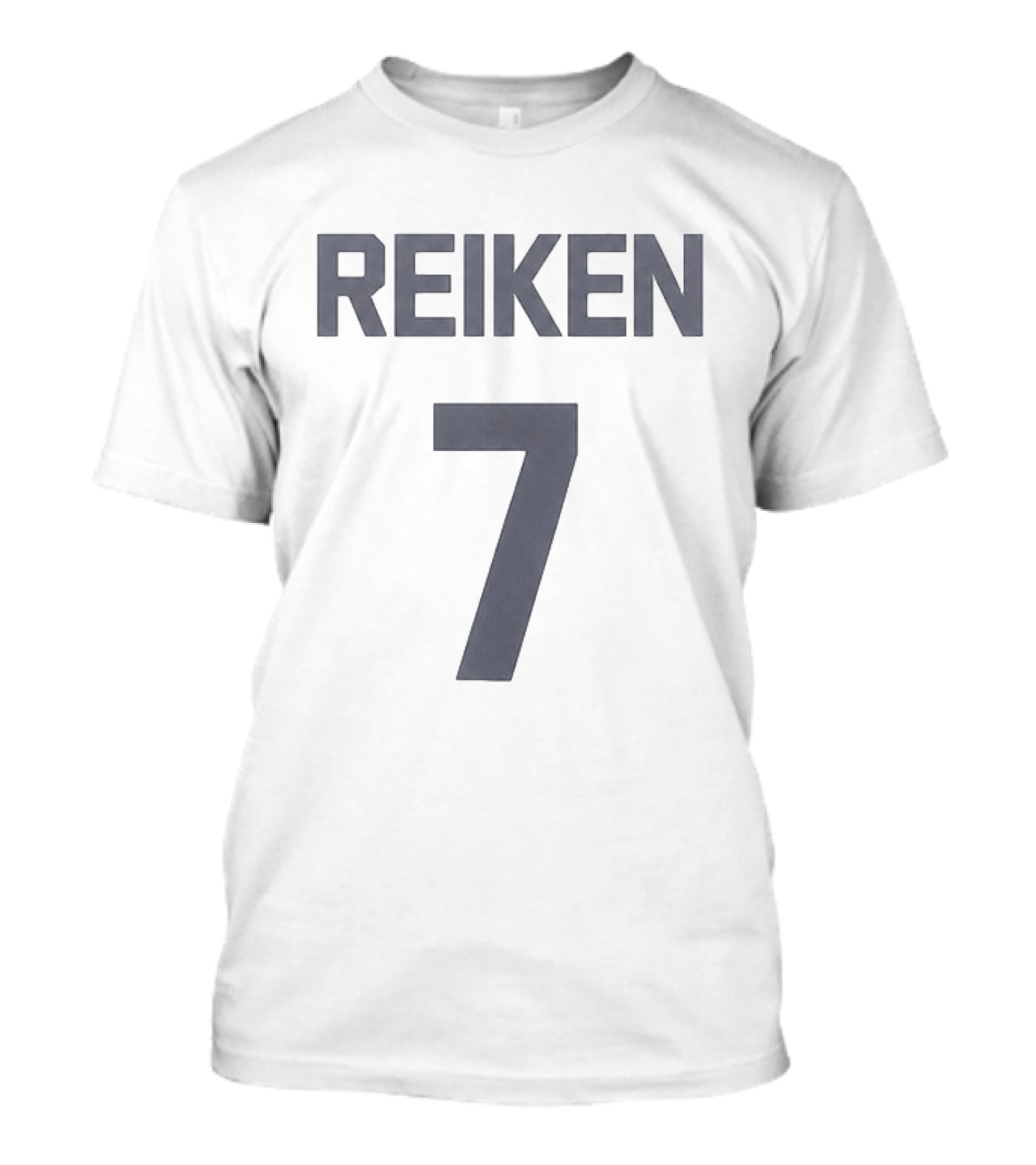 Reiken 7 Japan White Gold Basketball Jersey T-Shirt