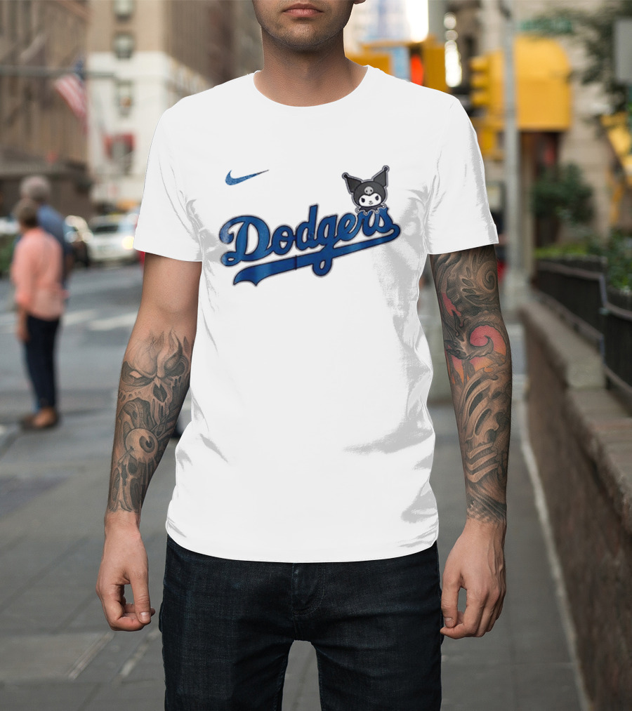 Nike Los Angeles Dodgers Kuromi Collaboration T-Shirt