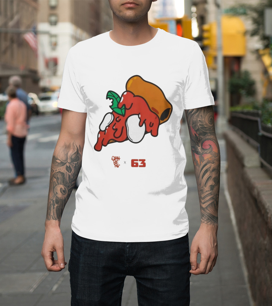 Francesco Bagnaia Ello 2026 X 63 Pizza T-Shirt