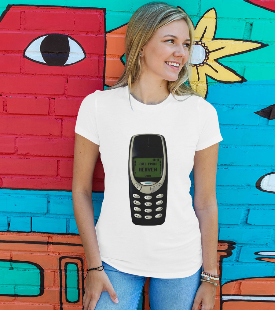 11:11 Call From Heaven Spirit Vintage Phone T-Shirt
